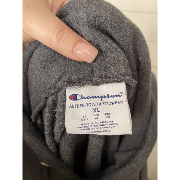 UCLA Bruins‎ Champion Embroidered Pullover Sweatshirt Hoodie Charcoal Gray XL - Picture 5 of 6